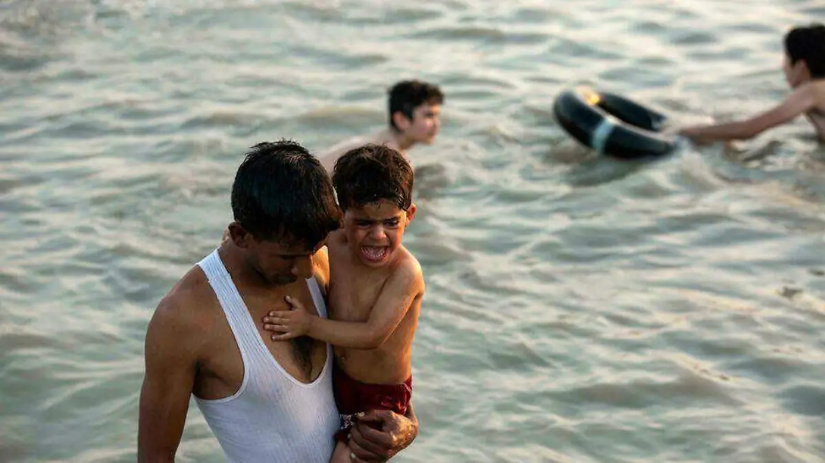 Calor Irak-AFP